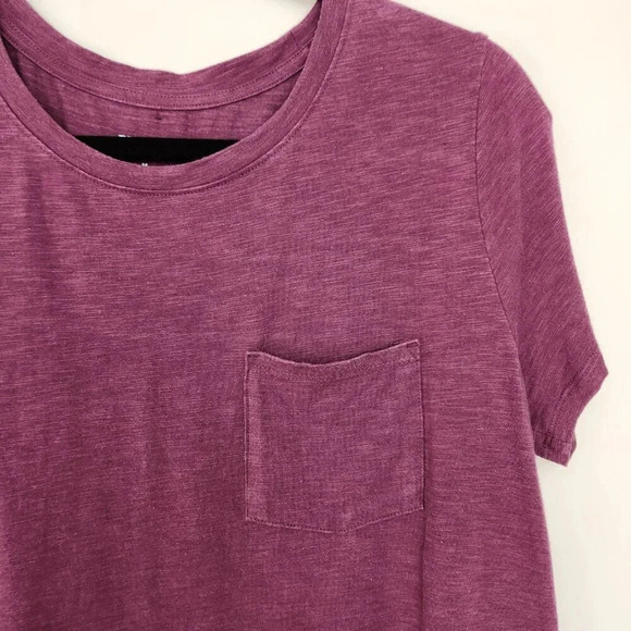 DULUTH TRADING CO To N Flow T Shirt Dress Size M UPF 30 Stay-Dry Comfort Purple - Picture 2 of 5